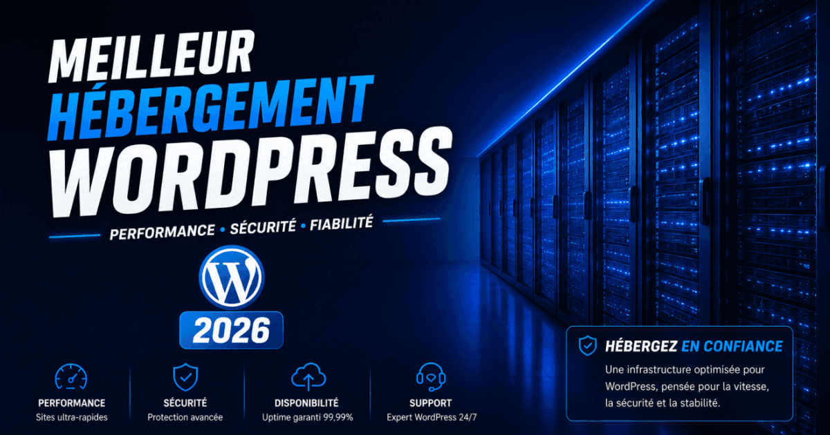 Meilleur Hébergement WordPress 2026