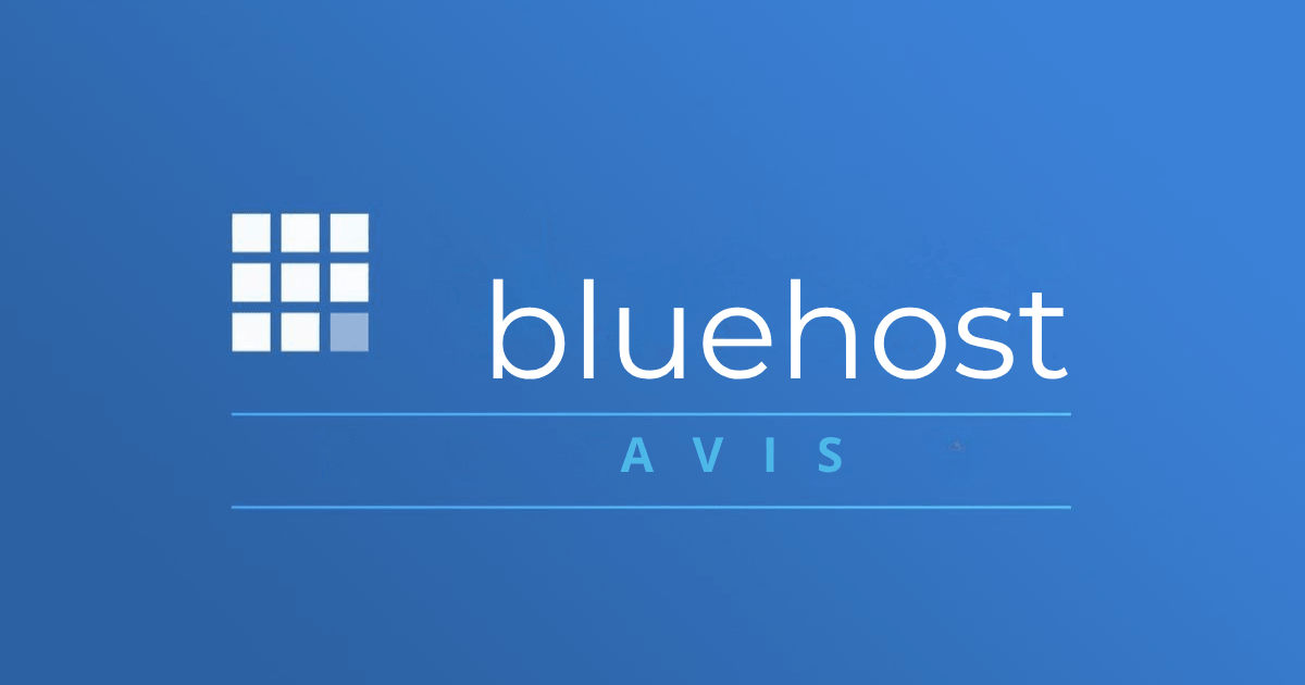 Avis Bluehost 2026 - Test et notation