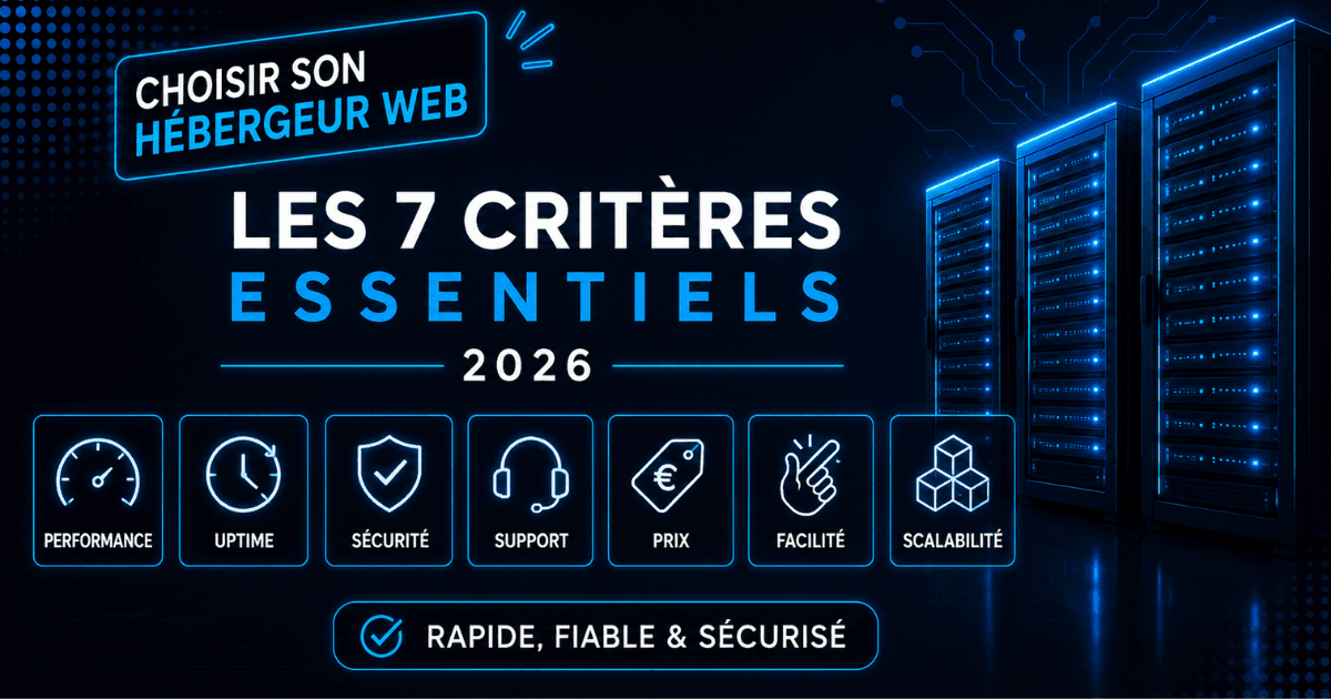  choisir son hébergeur web en 2026